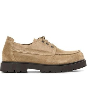 Birkenstock Highwood Moc Lace Low Derby Shoes - Natural