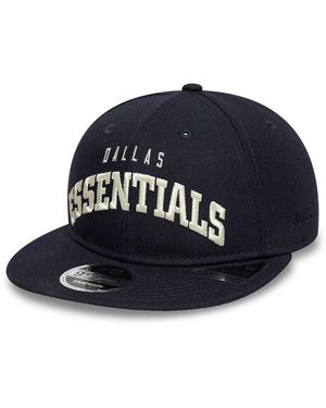 Fear of God × New Era 9Fifty Nfl Snapback Flat Peak Cap - Blue