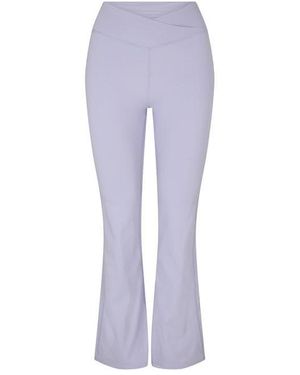 Tala Dayflex Wrap Flared Yoga Pant 30 - Purple