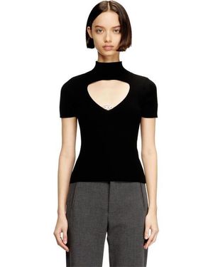 DIESEL Knitted Top - Black