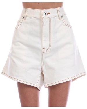Off-White c/o Virgil Abloh Denim Shorts - White
