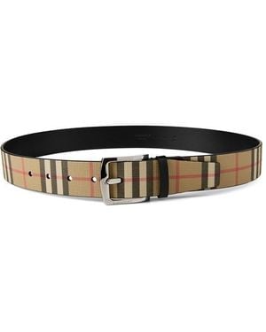 Burberry Grey Belt - Black