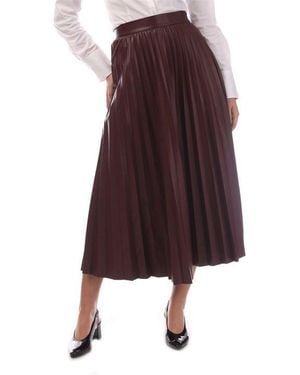 BOSS Veplika Jersey Skirt - Purple