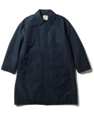 Snow Peak Windstopper Windproof Overcoat - Blue