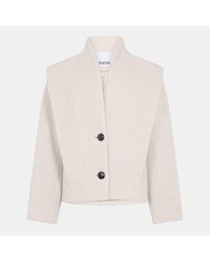 Isabel Marant Dyogo Pea Coat - Pink