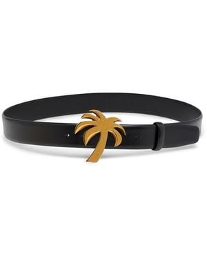 Palm Angels Buckle Belt - Black
