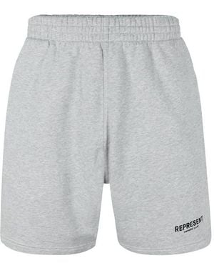Represent Owners Club Relaxed Fit Shorts - Blue