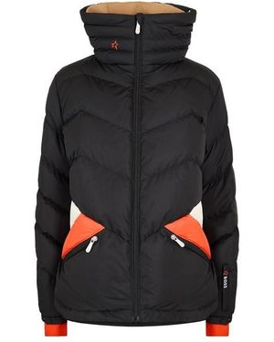 BOSS Apres Insulated Water-Resistant Fitted Ski Jacket - White