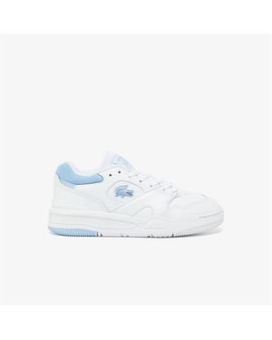 Lacoste Lineshot Leather Trainers - White