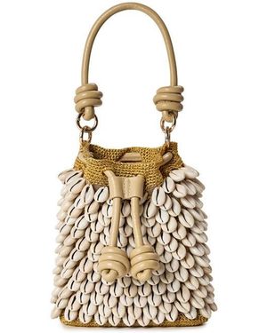DESIERTO Caracola Dia Bucket Bag - Metallic
