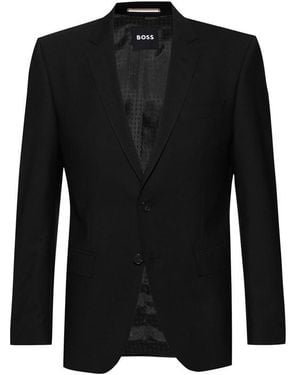 BOSS Hbb Huge Mm Suit Jacket, Distinguished Tailoring - Black