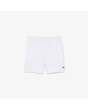 Lacoste Tech Performance Tennis Shorts - White