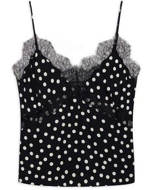 Anine Bing Amelie Lightweight Sleeveless Cami Top - Black
