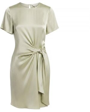 Ted Baker Mini Tie T-Shirt Dress - Green