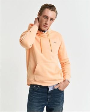 GANT Regular-Fit Shield Hoodie - Orange