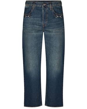 Gucci Horsebit Jean Sn63 - Blue