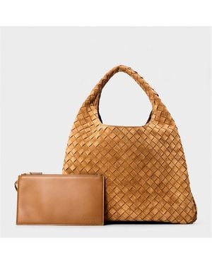 Bottega Veneta Large Campana - Brown