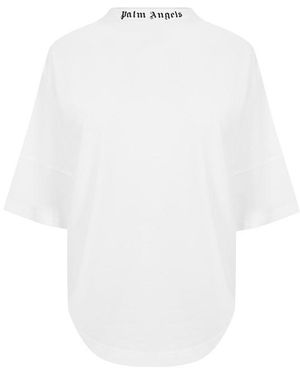 Palm Angels Back Logo T-Shirt - White