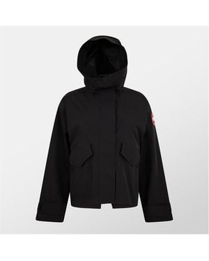 Canada Goose Tofino Waterproof Long Sleeve Rain Anorak - Black