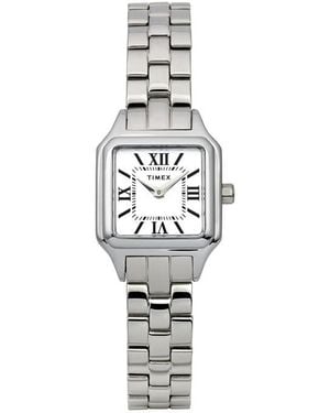 Timex Square Analogue Quartz Watch - Metallic