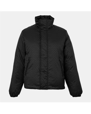 McQueen Medium Puffer Jacket - Black