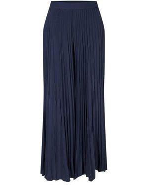 Ted Baker Pleated Trousers - Blue