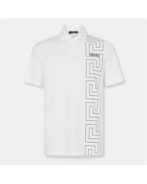 Versace Grec Tp Polo - White