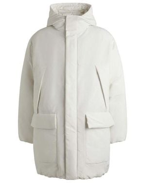 HUGO Mandev Water Repellent Parka Jacket - Grey