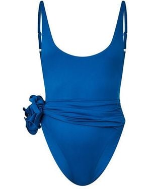 Magda Butrym Magda Swimsuit 05 Ld63 - Blue
