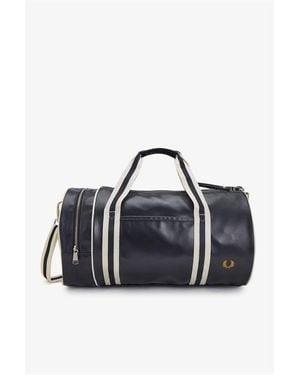 Fred Perry Classic Barrel Bag - Blue