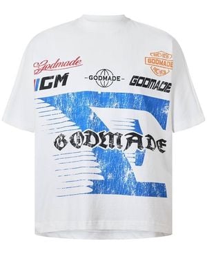 God Made T-Shirt - Blue