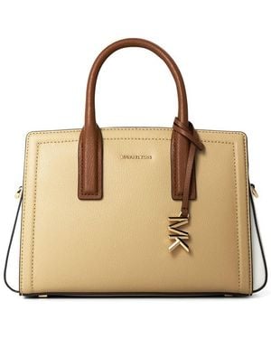 MICHAEL Michael Kors Laila Small Satchel - Natural
