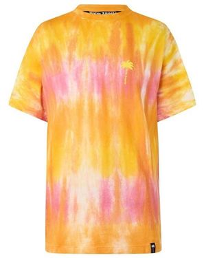 Palm Angels X Hi Ibiza Tie Dye T-Shirt - Orange