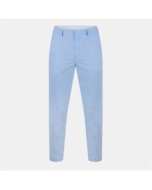 HUGO Tailored Fit Suit Trousers - Blue