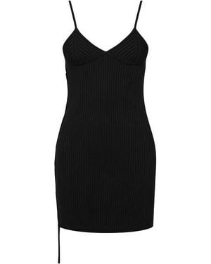 Off-White c/o Virgil Abloh Vanise Sl Mini Dress - Black