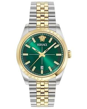 Versace Millenyium Analogue Quartz Watch - Metallic