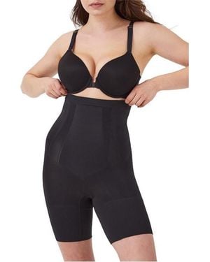 Spanx Sculpt Oncore High-Waisted Mid-Thigh Short - Blue