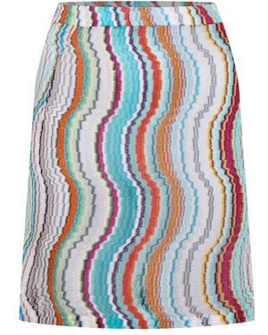 Missoni Mini Skirt - Blue