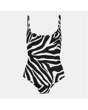 Tom Ford Animal Print Bikini Set - Black