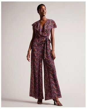 Ted Baker Ted Surya Jumpsuit Ld99 - Red