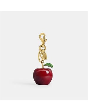 COACH Fruit Bag Charm Keyring - Metallic