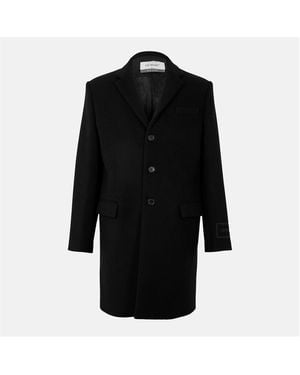 Off-White c/o Virgil Abloh Off Slim Coat - Black