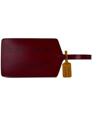 Off-White c/o Virgil Abloh Zip Tie Pouch - Red