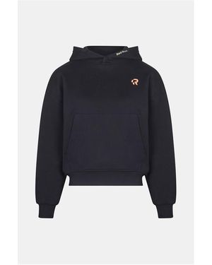 Red Run Graphic Hoodie - Blue