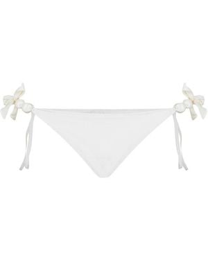 Cult Gaia Euphrasia Bikini Brief - White