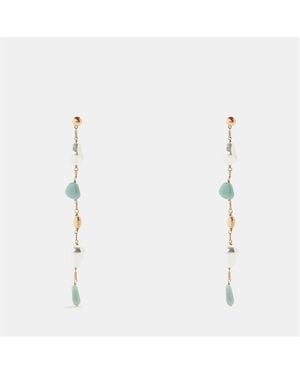 Cult Gaia Verona Drop Earrings - White