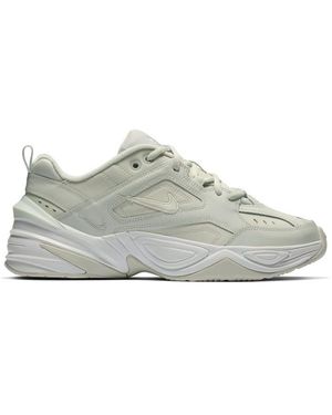 Nike M2K Tekno Lace-Up Chunky Trainers - Grey
