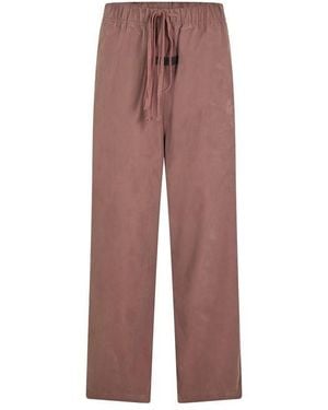 Fear Of God Adults' Relaxed Trouser Fleece Jogging Bottoms - Brown