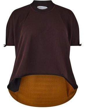Bottega Veneta Oversized T-Shirt - Brown