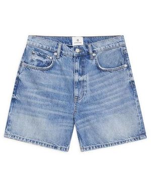 Anine Bing Heath Shorts - Blue